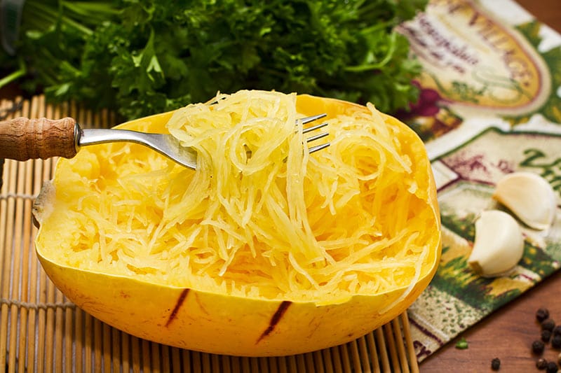 how to know when to harvest spaghetti squash