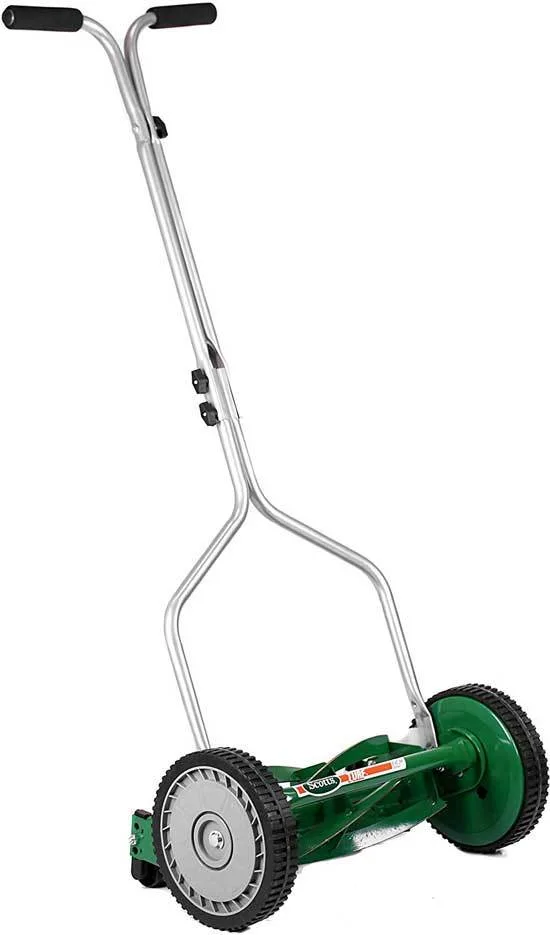 Scotts Outdoor Power Tools 304 14S 14 Inch 5 Blade Push Reel Lawn Mower - best push mower for the money