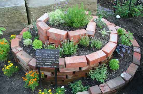 Spiral Beds - Round Landscaping Ideas for Raised Beds