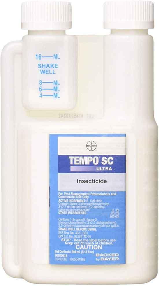 Tempo Ultra SC 240 ML 8.12 oz Multi Use Pest Control Insecticide - Best Insecticides for Roses