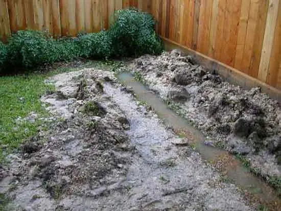 French Drain - How To Dry Up A Wet Yard Fast