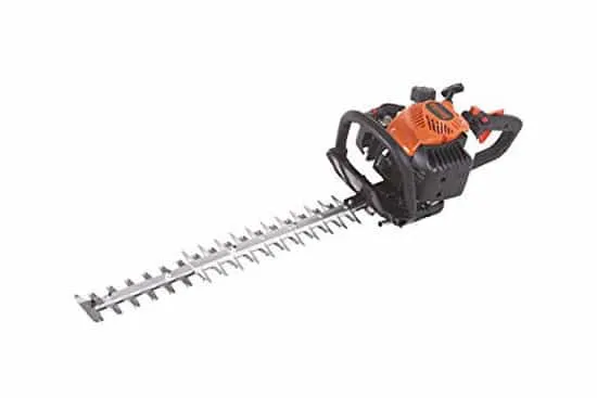 Tanaka TCH22EBP2 21cc 2 Cycle Gas Hedge Trimmer with 24 Inch Commercial Double Sided Blades - Best Gas Powered Hedge Trimmers
