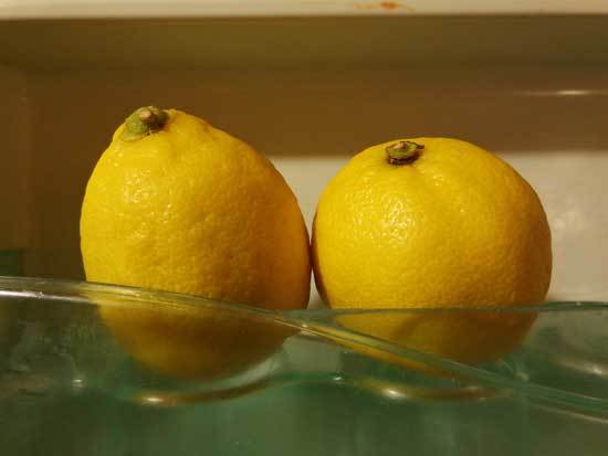 Lemons in Fridge