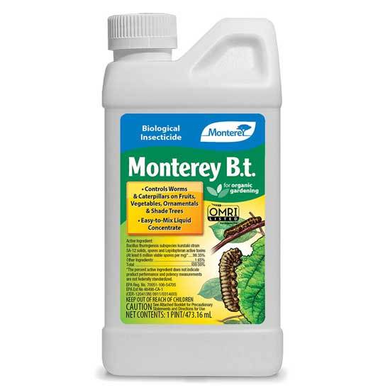 Monterey LG6332 Bacillus Thuringiensis B.t. Worm Caterpillar Killer