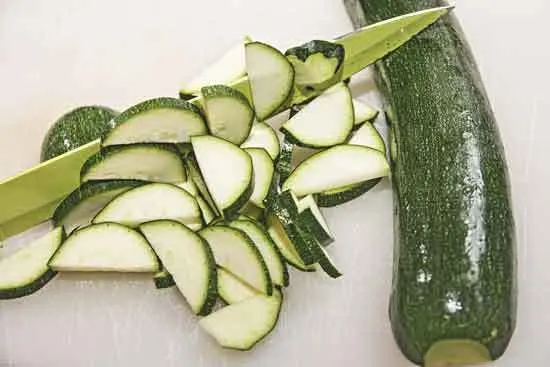 Sliced zucchini - How Long Does Zucchini Last