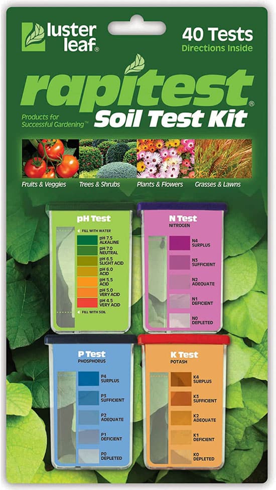 Luster Leaf 1601 Rapitest Test Kit for Soil pH