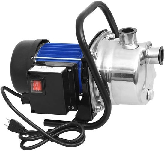 Best Sprinkler Pump 1.6 HP Stainless Steel Lawn Sprinkling Pump