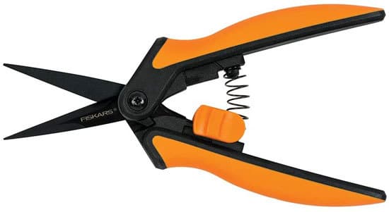 Best Tool for Cutting Bamboo Fiskars Softouch Micro Tip Pruning Snip Cutting Tool