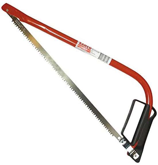 BAHCO 332 21 51 21 Inch Pointed Nose Bow Saw Best Hand Saw for Cutting Trees