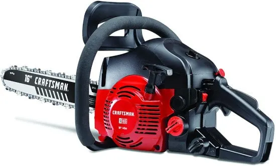 Craftsman 41AY4216791 S165 2 Cycle professional Gas Chainsaw Best Professional Chainsaw
