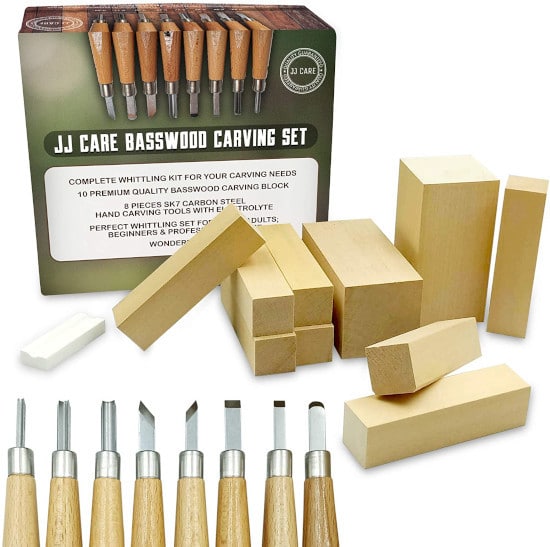 JJ CARE Premium Wood for Carving Best Wood for Carving