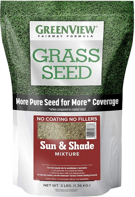 GreenView 2829336 Grass Seed for Sandy Soil Best Grass Seed for Sandy Soil