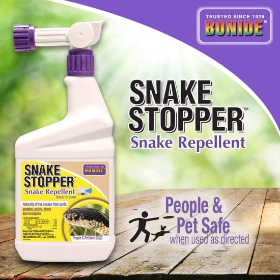 Bonide Products Ready to Spray 32 Ounce Snake 8752 Repellent Best Snake Repellent