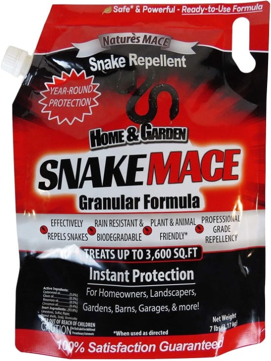 Natures MACE 7LB Safe to use Snake Repellent Best Snake Repellent