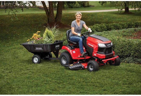 Craftsman E225 42 Inch Lithium Ion 56V Electric Riding Lawn Mower Best Electric Riding Lawn Mower 2