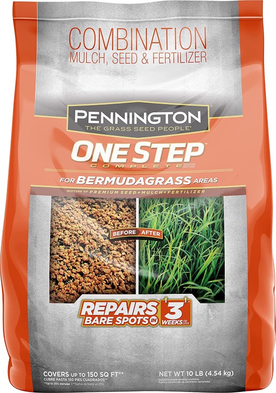 Pennington One Step 10 lb Complete Bermuda Grass Seed Best Bermuda grass seed