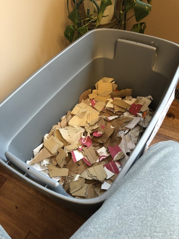 How To Shred Cardboard For Compost