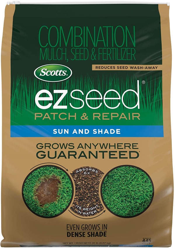 Scotts EZ Controlled Release Technology Patch Best Grass For Houston
