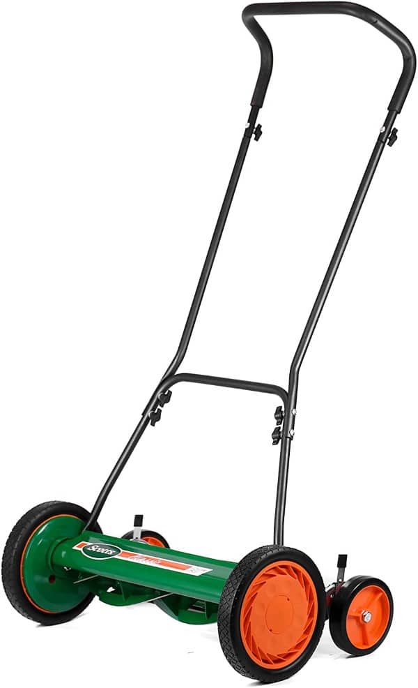 Scotts Outdoor 5 Blade 2000 20S 20 Inch Classic Push Lawn Mower For Bermuda Grass Best Lawn Mower For Bermuda Grass