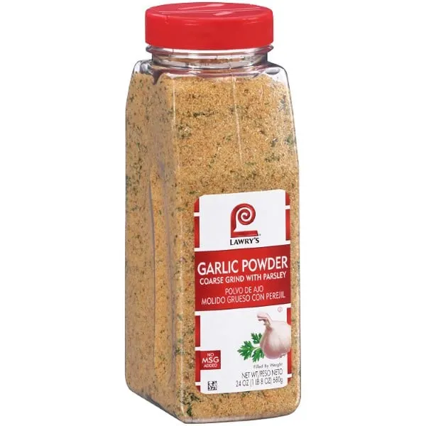 Lawrys Coarse Grind 24oz Garlic Powder Best Garlic Powder