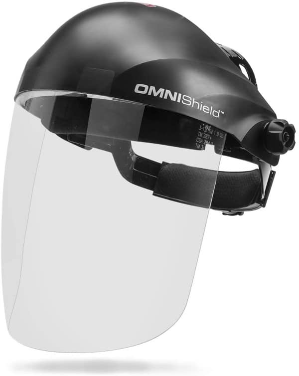 Lincoln Electric K3750 1 OMNIShield Professional Chainsaw Face Shield Helmet Best Chainsaw Helmet
