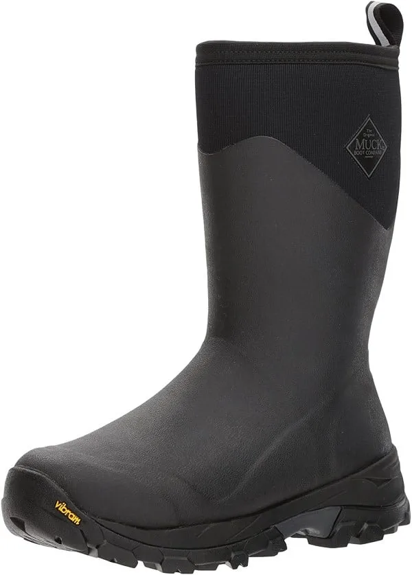 Muck Boot Arctic Grip Outsole Mid Height Rubber Boot for Farm Work Best Rubber Boots For Farm Work