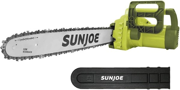 Sun Joe 8 inch 14.0 Amp SWJ701E Chainsaw for Women Best Chainsaw For Women