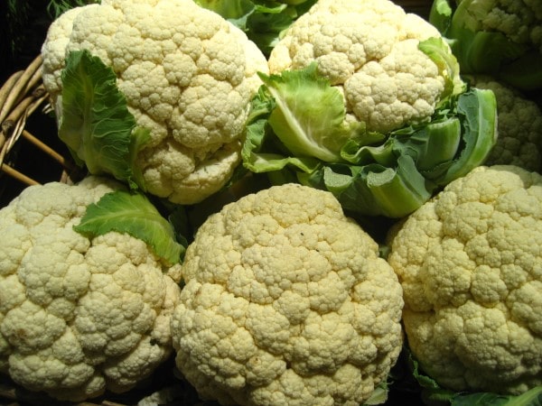 Cauliflower Vegetables that start with C