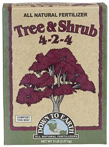 Down to Earth 4 2 4 5 lb All Natural Shrub Tree Fertilizer Best Down To Earth Fertilizer Reviews