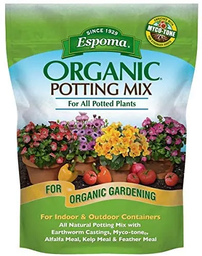 Espoma Organic Indoor Outdoor Soil Mix for Microgreens Best Soil For Microgreens