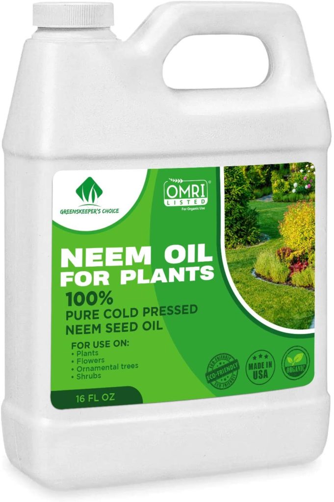 Greenskeeper 100 Pure Cold Concentrate Pressed Neem Oil best neem oil for plants