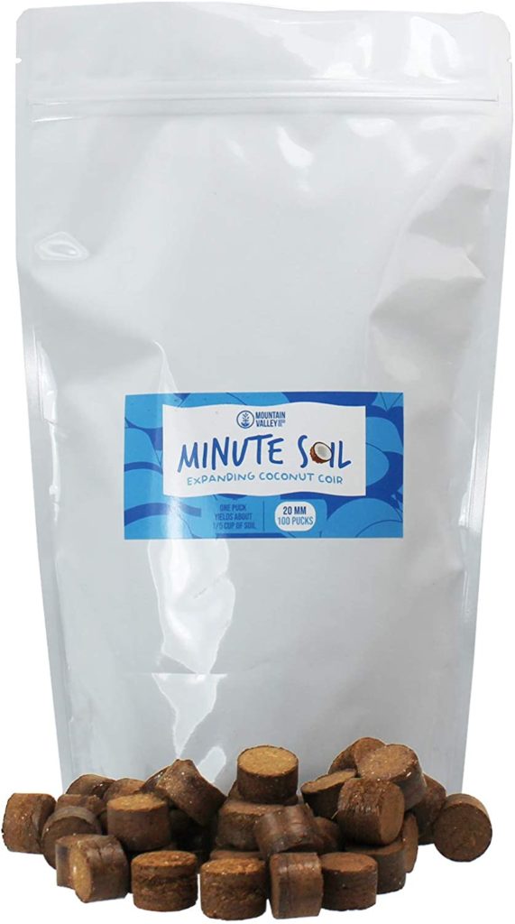 Mountain Valley Seed Company Minute Indoor Growing Soil Best Soil For Microgreens