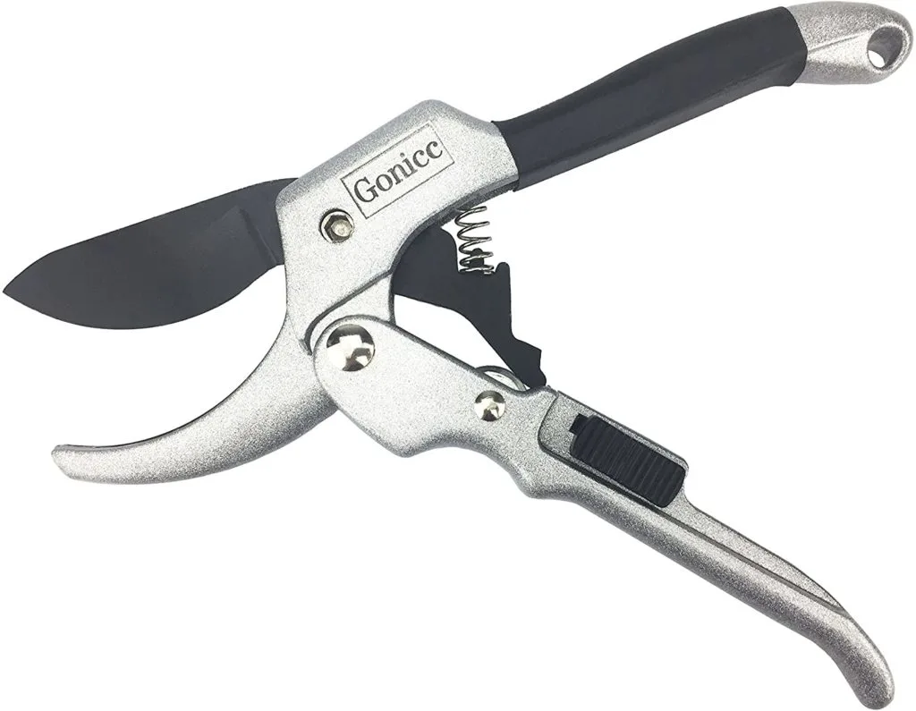 gonicc Professional 8 SK 5 Steel Blade Sharp Anvil Pruner Best Pruners For Arthritic Hands