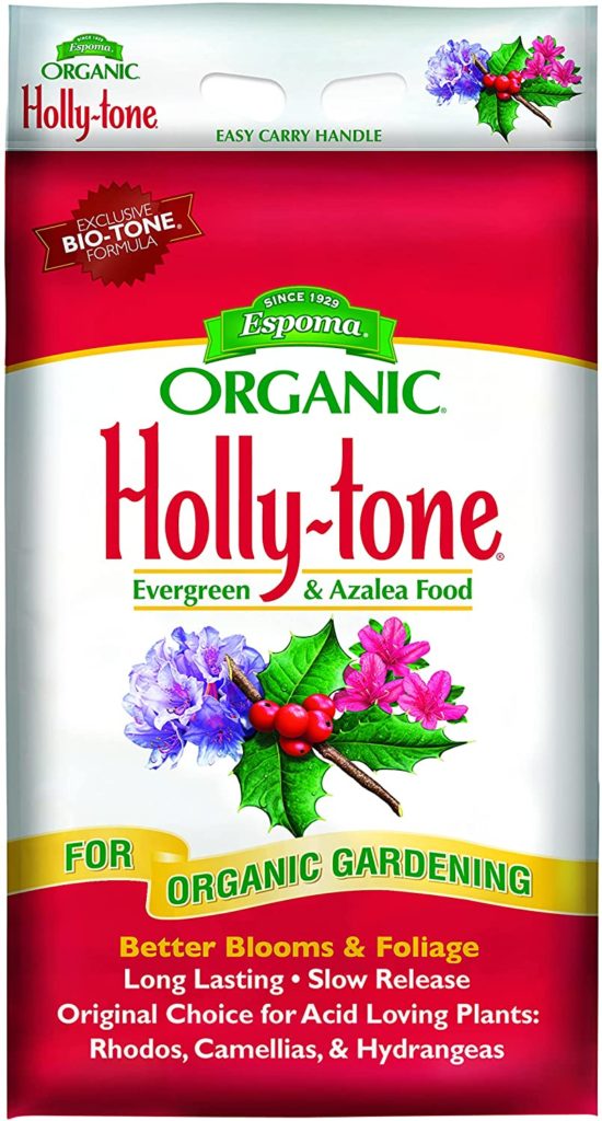 Espoma Organic Holly tone Natural Organic 4 3 4 Evergreen Fertilizer Best Evergreen Fertilizer