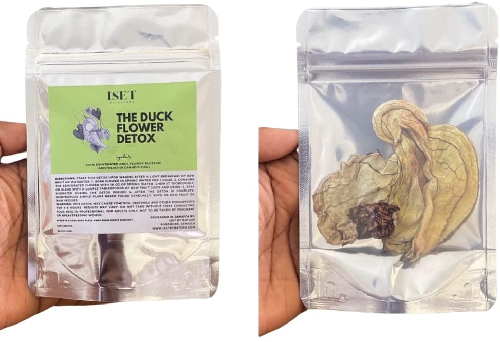 Iset by Nature DIY Full Body Cleanse Duck Flower Detox