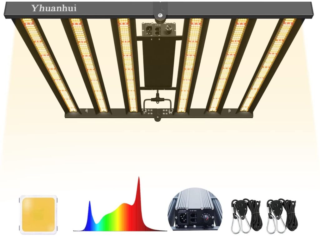 Yuanhui YH400B Foldable Full Spectrum LED 400w 4x4 Light Best Led Light For 4x4 Grow Tent