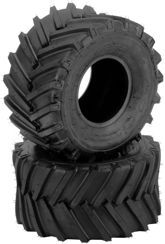 AutoForever 2 Pcs—best zero turn mower tires for hills.