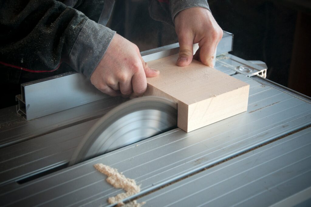 Gray table saw—how to square lumber with a table saw?
