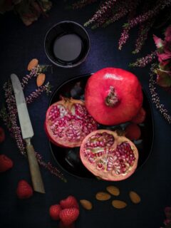 A-pomegranate-in-autumn—why-are-pomegranates-expensive?