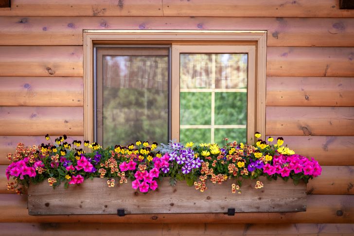 Ideas For Fall Window Boxes - Opt For Modern-Industrial Planters